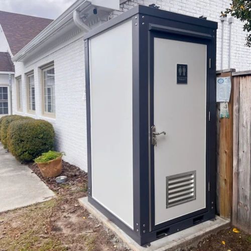 Baño portátil con lavabo