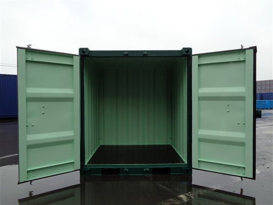 Contenedor marítimo 10 pies hc nuevo verde