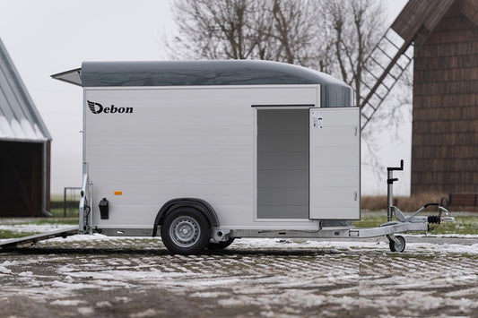 Remolque de fibra, 315x164x201 cm estado nuevo